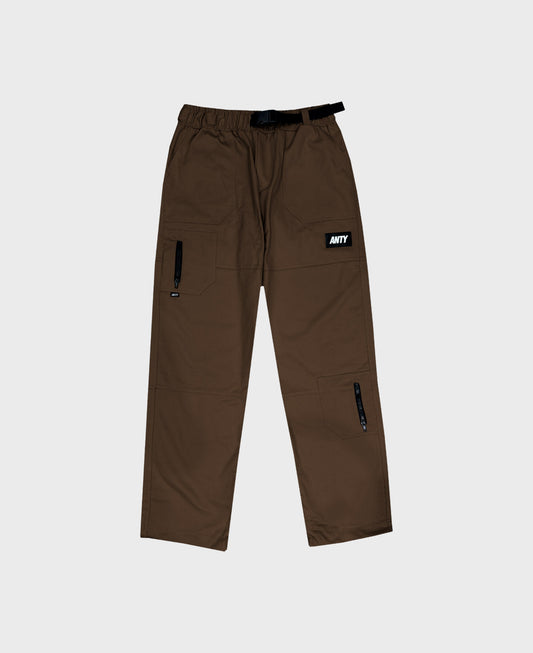 CALÇA ANTY ZIP V2 BROWN