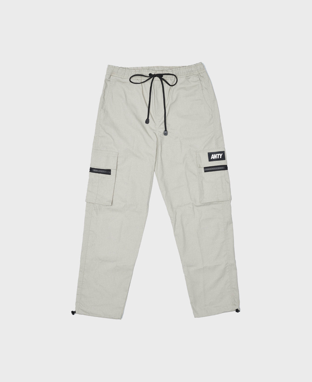 CALÇA CARGO ZIP GRAY