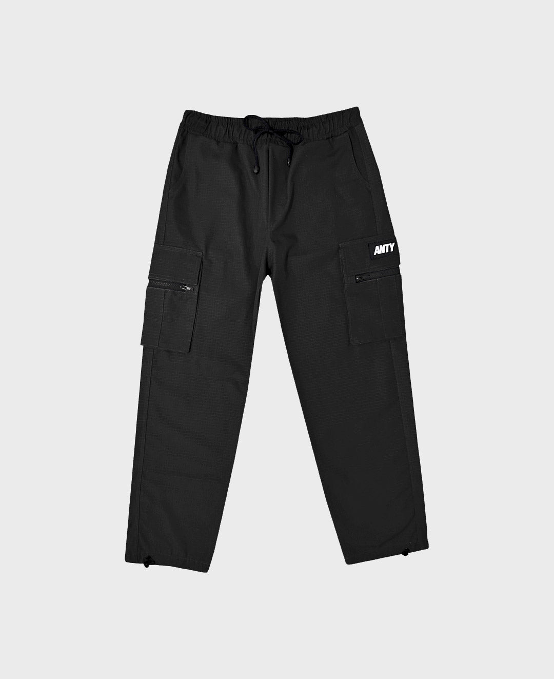 CALÇA CARGO ZIP BLACK