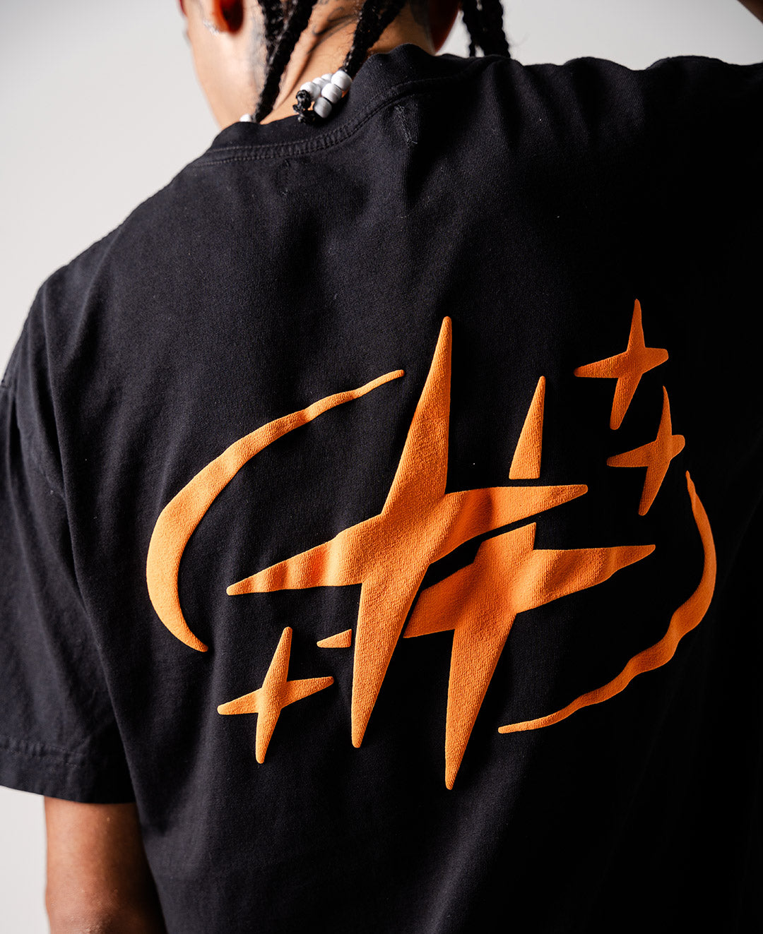 CAMISETA AB GALAXY BLACK ORANGE