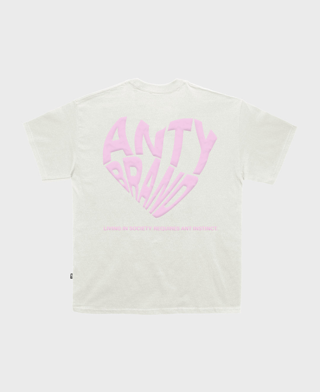 CAMISETA ANTY PUFF HEART OFF PINK